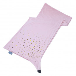 Zomerdekentje voor baby in biologisch katoen 110 x 90 cm Roze