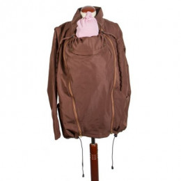 Draagvest “Two-Way Deluxe” – Wenge/Hazelnoot