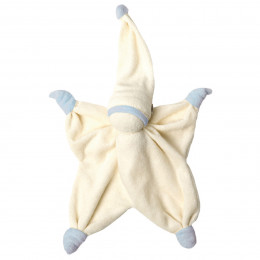 Knuffeltje Sisco - Off white/deep blue