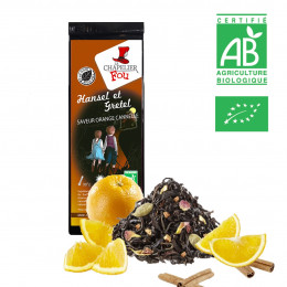 Hansel et Gretel - Thé noir orange cannelle bio