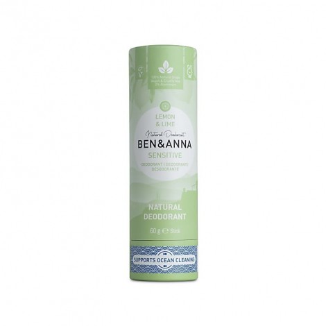 Déodorant solide naturel - Sensitive - 60 g - Lemon Lime