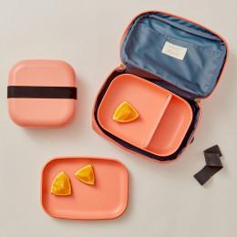 Lunch bag Go REPet - Koraal en storm