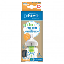 Kit de démarrage Options + Dr Brown - biberons anti-coliques - Lot de 3