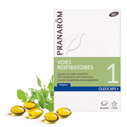 Oleocaps + BIO N°1 - Ademhalingswegen - 30 capsules