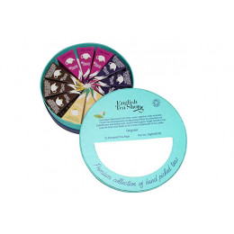 Geschenkdoos Premium Collectie BIO thee assortiment - 12 piramide infusettes