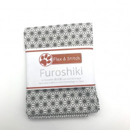 Furoshiki 44x44: Geometric White