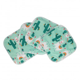 25 lingettes en flannelle