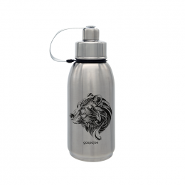 Gourde isotherme Friendly Inox - imprimée ours - 700 ml