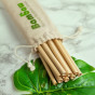 Bamboe rietjes 22 cm - 12 stuks