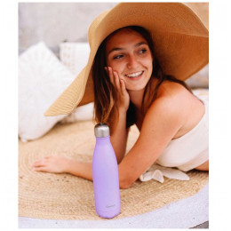Bouteille nomade isotherme 750 ml - Lilas pastel