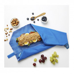 Herbruikbare foodwrap - Boc'n'Roll - Square Blue