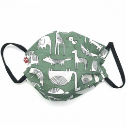 Masque buccal pour enfant - Dakar Grey