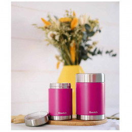 Boîte repas lunch box isotherme inox - Magenta - 650ml