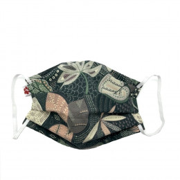 Masque buccal avec pince nez pour adulte - Zumba nude