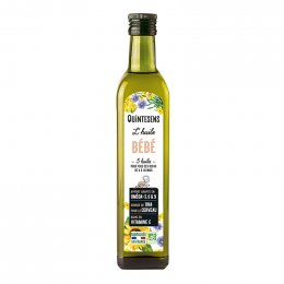 Bio voedingsolie voor baby's van 4 tot 36 maand - Mix van 6 oliën - Eerste koude persing 250 ml
