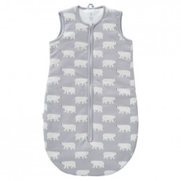 Slaapzak interlock met lichte voering Polar bear