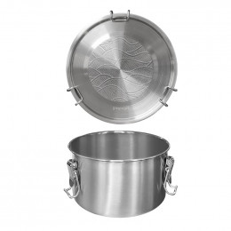 Lunch box en inox - 1100 ml - Drummy ondes