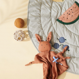 Agnete knuffeldoek - Rabbit sienna