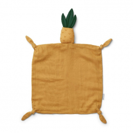 Agnete knuffeldoek - Pineapple yellow mellow