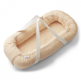 Gro baby nestje - Y&D stripe: Mustard & white