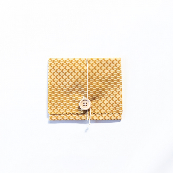 Pochette cirée pour tartines - 35 x 40 cm - Odenn Pochette cirée pour tartines - 35 x 40 cm - Odenn