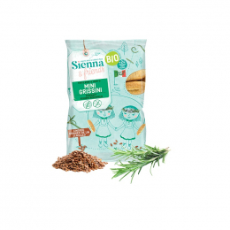 Mini grissini met rozemarijn & lijnzaad - 20 g