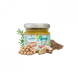 Bio hummus met rozemarijn & komijn - 90 g