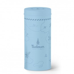 Teatower hemelsblauwe doos 100 g