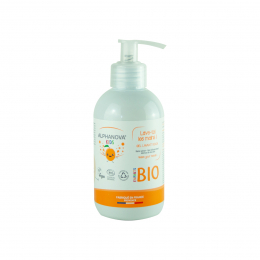 Lave toi les mains ! Gel lavant doux Bio - Abricot et Aloé - Pompe 250 ml