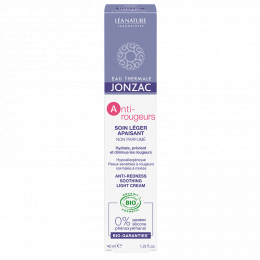 Soin Bio léger apaisant - Anti rougeurs - 40 ml- Jonzac