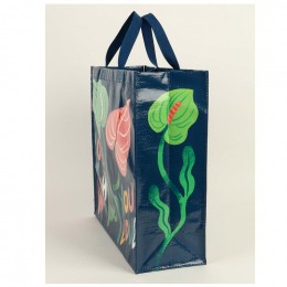 Grote shopper bag in gerecycled materiaal - Love who you love
