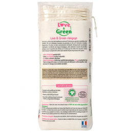 Vierkante baby van bio katoen - 60 stuks