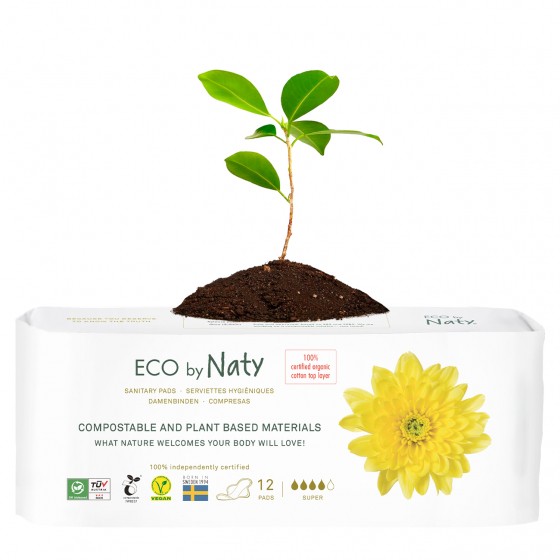 Eco maandverband - Super - 13 stuks Eco maandverband - Super - 13 stuks
