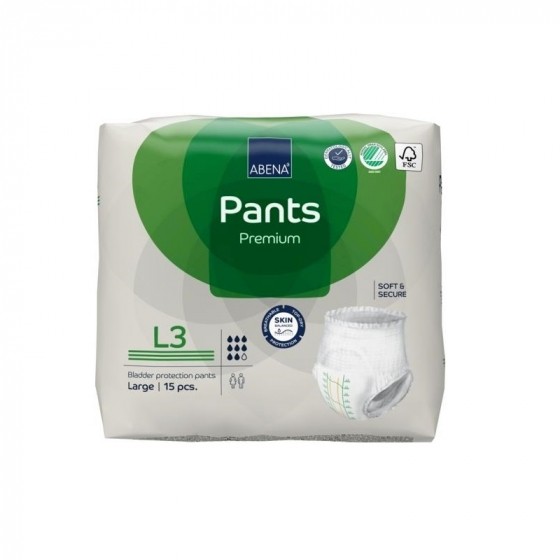 Absorberend wegwerp ondergoed voor volwassenen Abri-Flex Premium - L3 - 14 luiers Absorberend wegwerp ondergoed voor volwassenen Abri-Flex Premium - L3 - 14 luiers