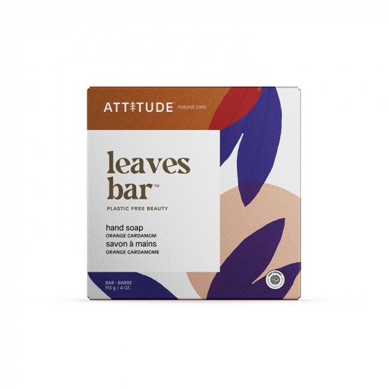 Attitude - Handzeep - Leaves bar - Orange Kardemom Attitude - Handzeep - Leaves bar - Orange Kardemom