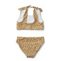 Bow bikini - Mini leo & Golden caramel