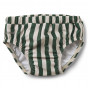 Frej baby zwembroekje - Stripe: Garden green/sandy