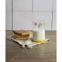 Glasglas met gele siliconenbasis - 500 ml