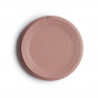 Siliconen bord met zuignap - Blush