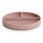Siliconen bord met zuignap - Blush