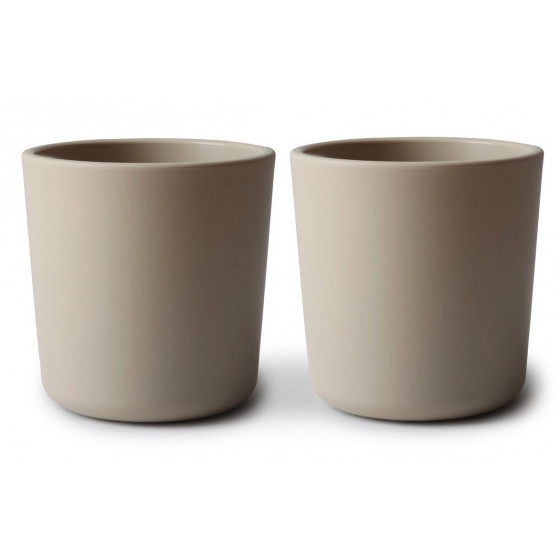 Mooie set van 2 bekertjes - Vanilla Mooie set van 2 bekertjes - Vanilla