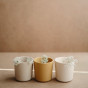 Mooie set van 2 bekertjes - Vanilla