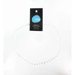 Kralenketting 40 cm Bergkristal