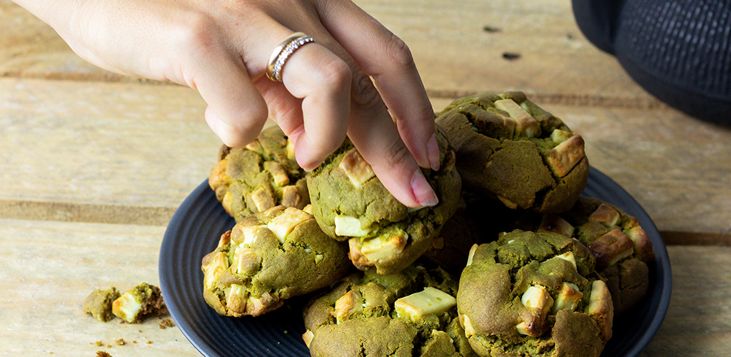 recept matcha koekjes