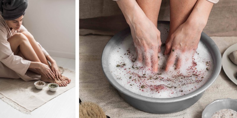 recept voetbad